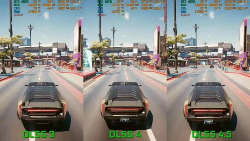 DLSS comparation 4070