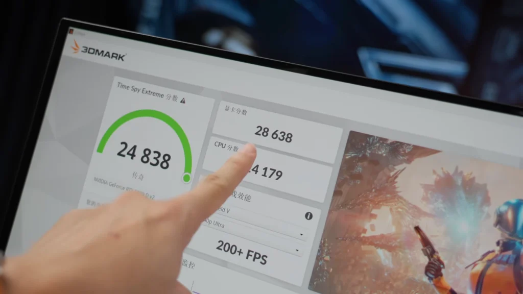 RTX 5090D tests in 3D Mark