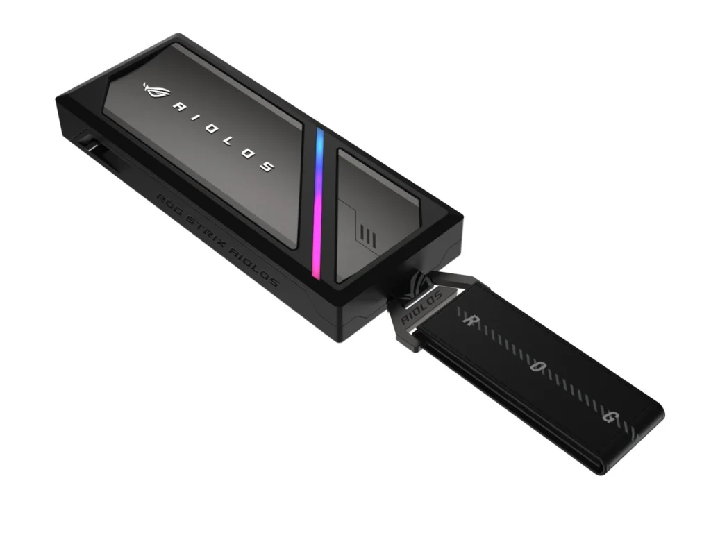 ROG Strix Aiolos - External SSD Enclosure with RGB