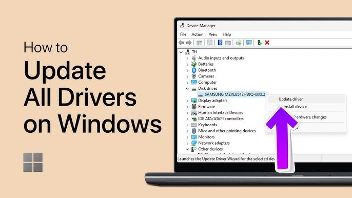 Update drivers Windows